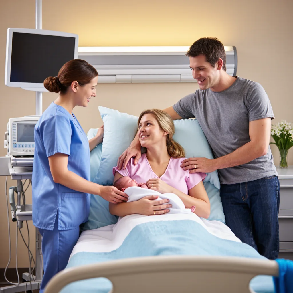 125 Labor Doula with baby