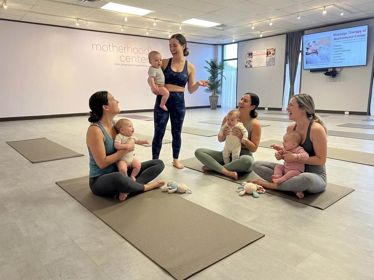 160 Mom & Baby Yoga 1