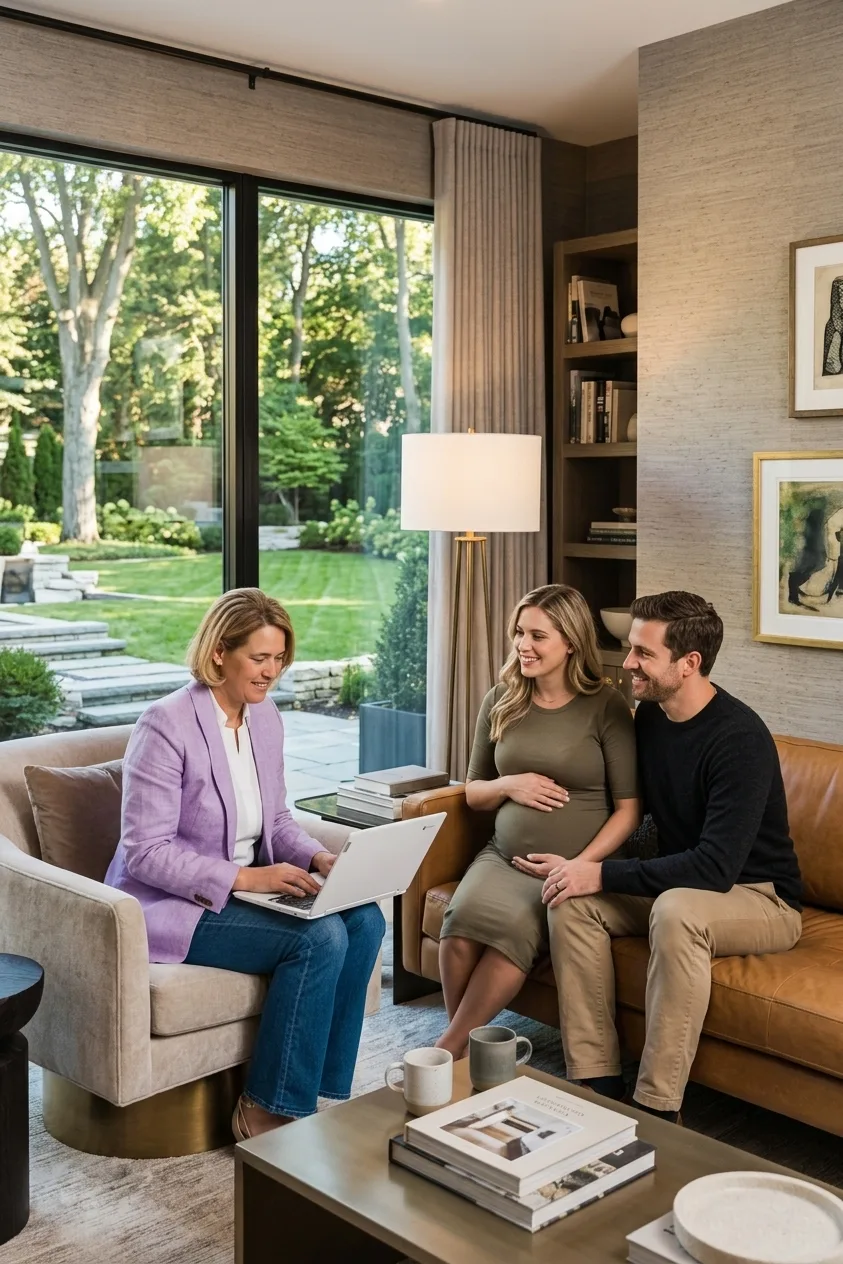 208 Maternity Consultation Gabriela in client's home 3