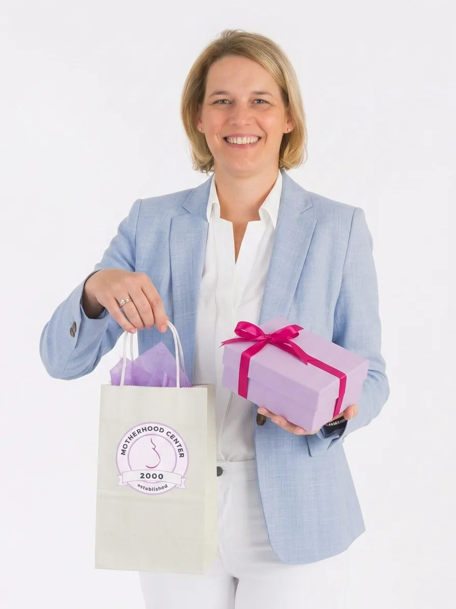 233 Gabriela with Present white background