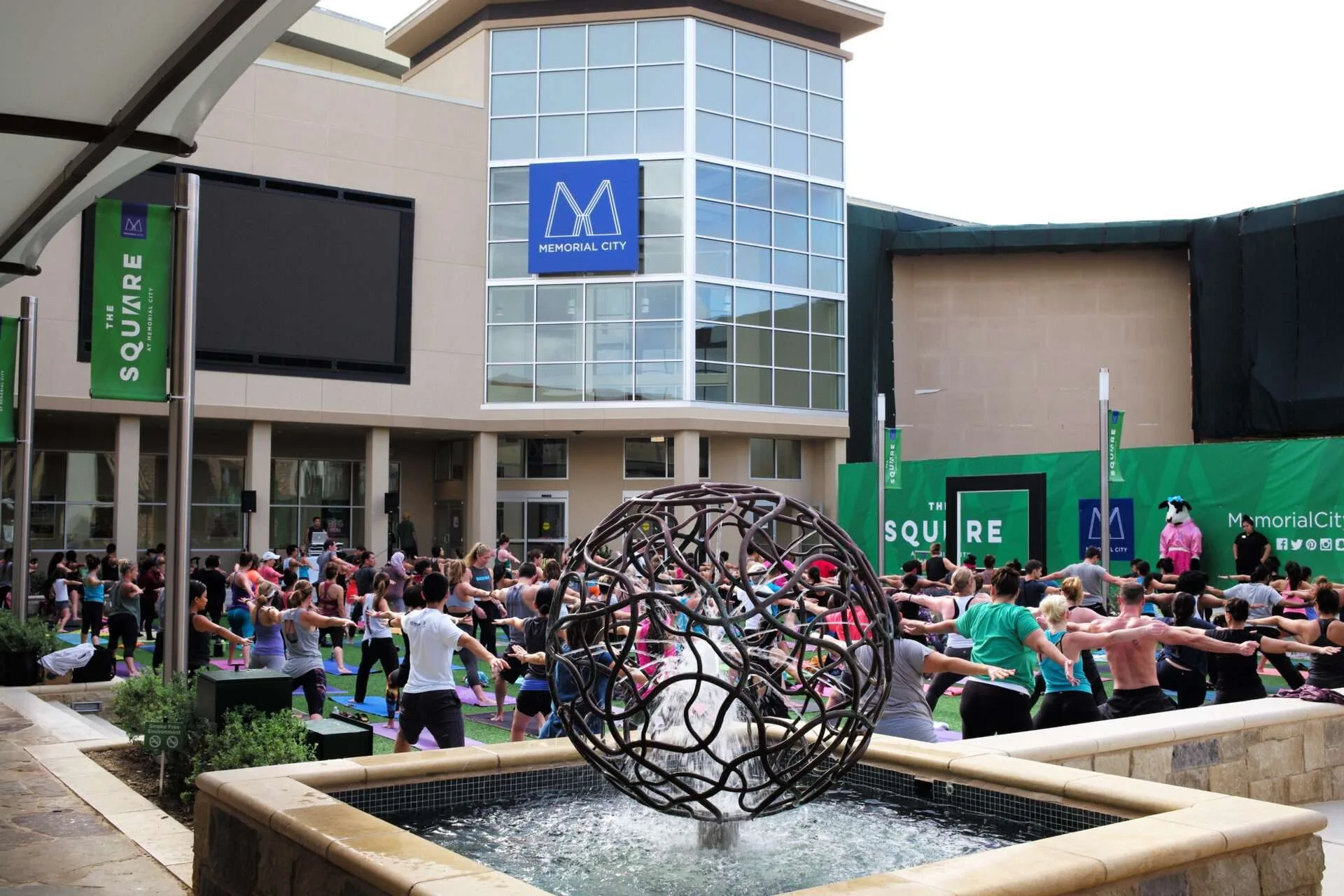 Group Fitness Class at The Square