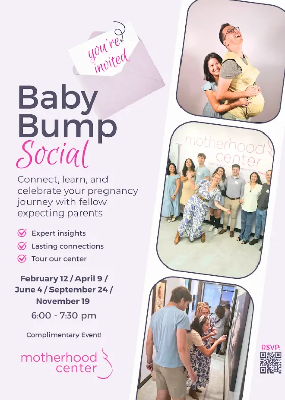 Baby Bump Social Flyer 2026