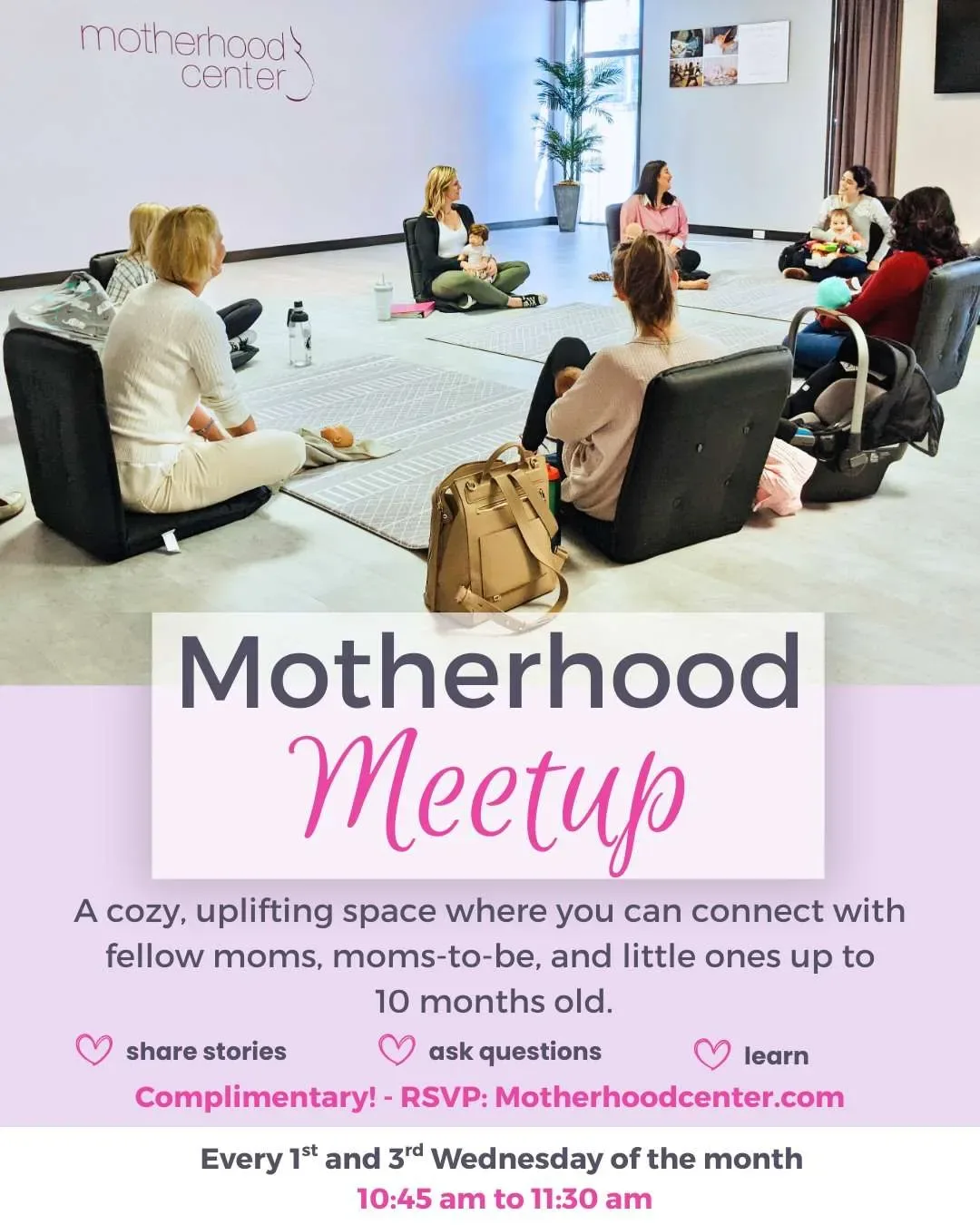 Motherhood Meetup at Motherhood Center