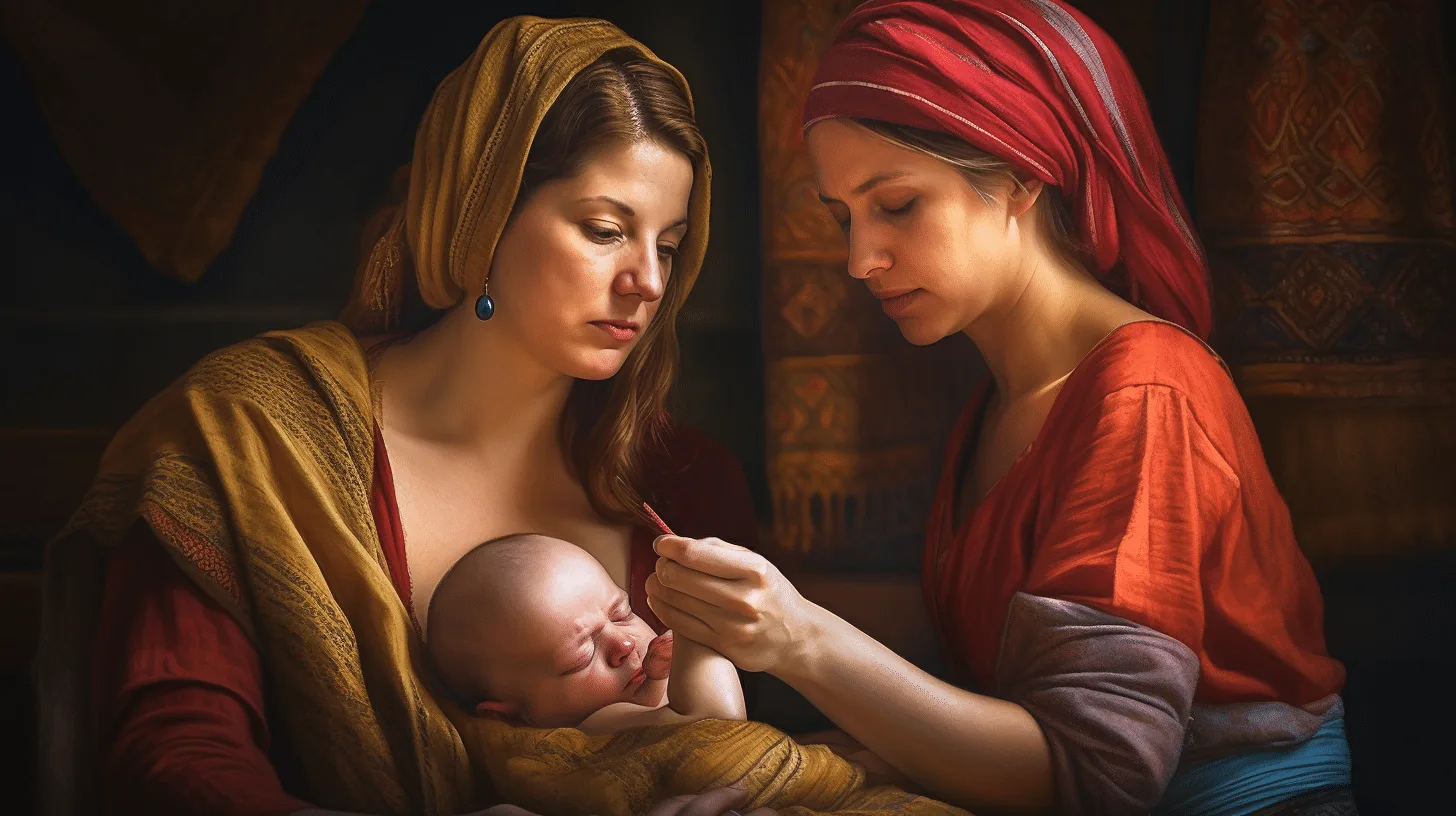 history of doulas painting