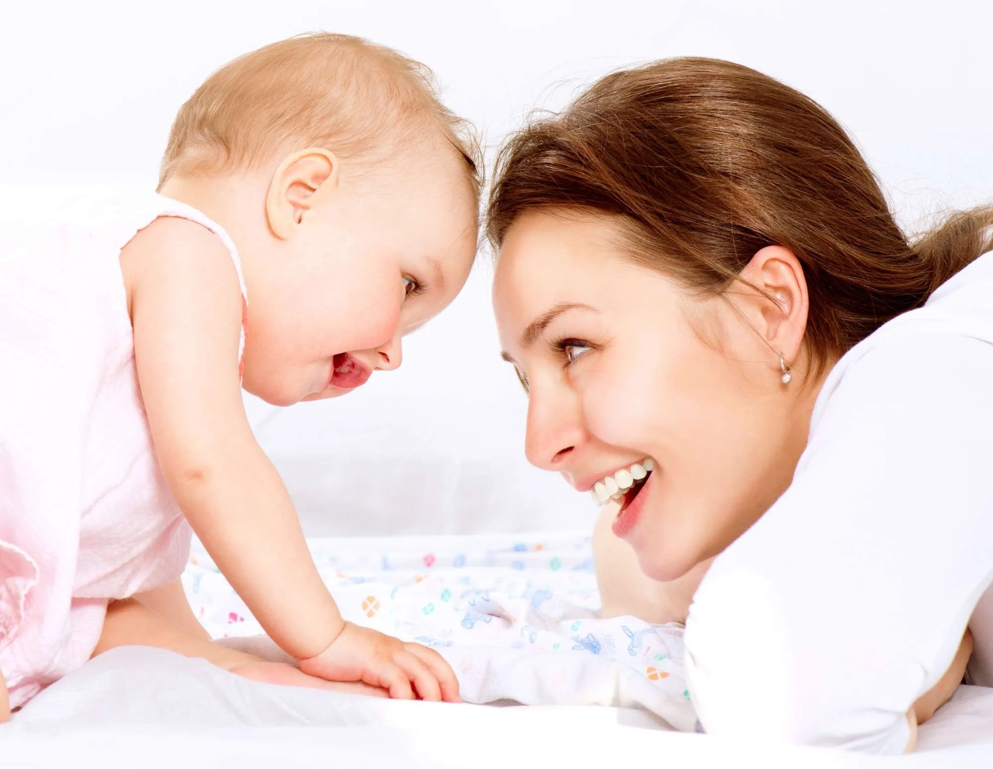 Mother and Baby. Happy Family