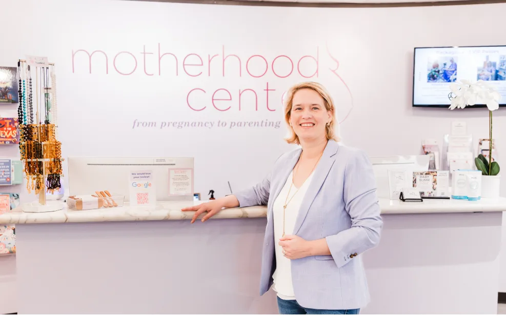 Gabriela Gerhart, founder of Motherhood Center