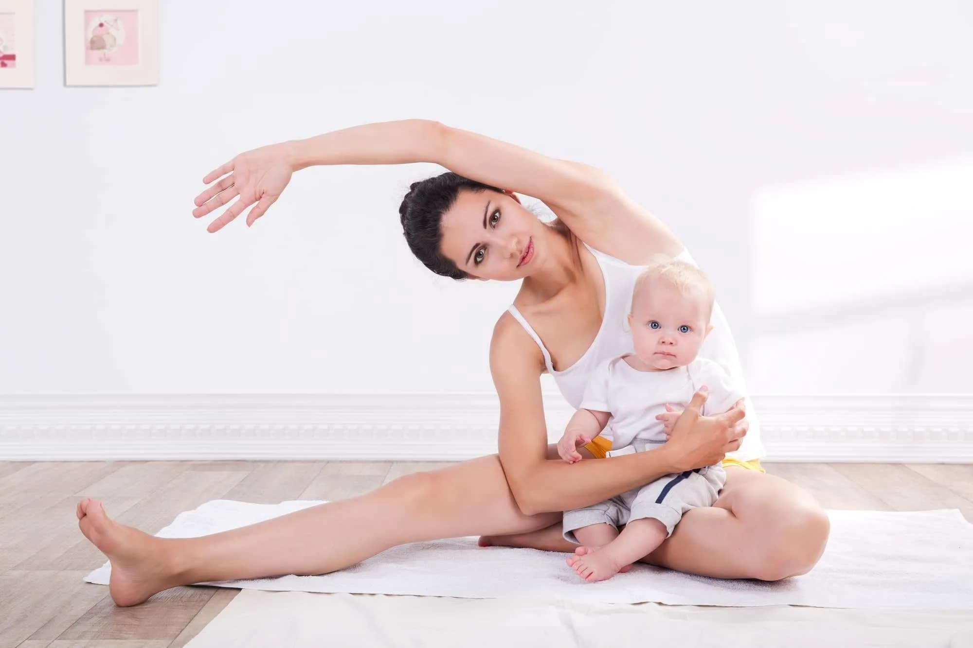 Mom and Baby Yoga Class