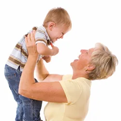 nanny and child