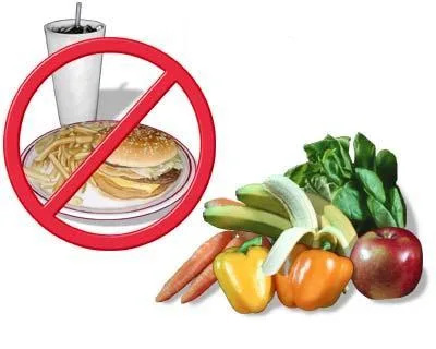 no junk food