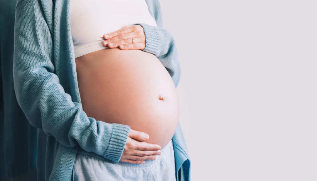 Pregnant belly
