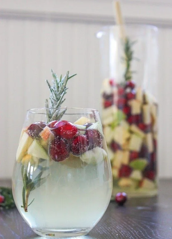 white christmas sangria